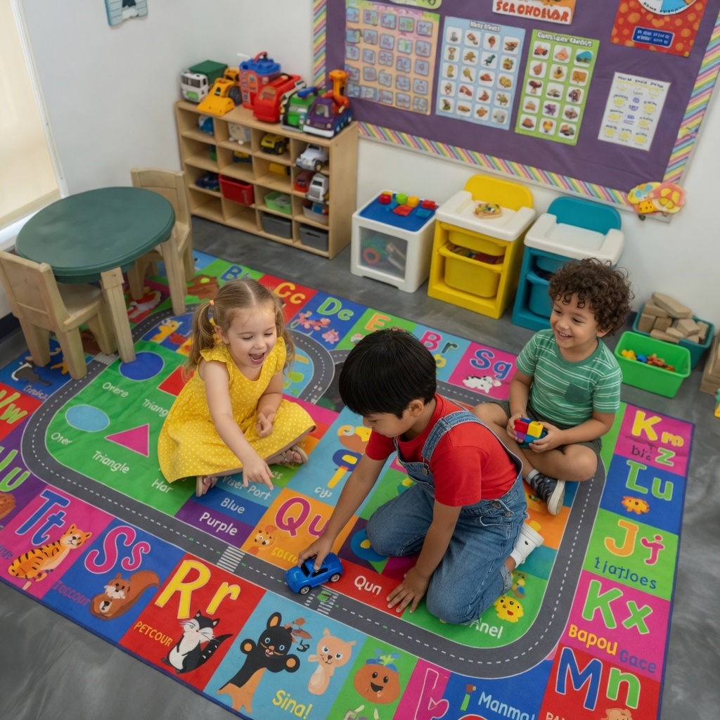 Children learning together at NextGen Child Daycare